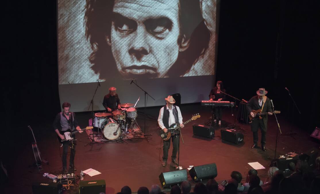 Tributes: Nick Cave is among the stars acknowledged in the show.