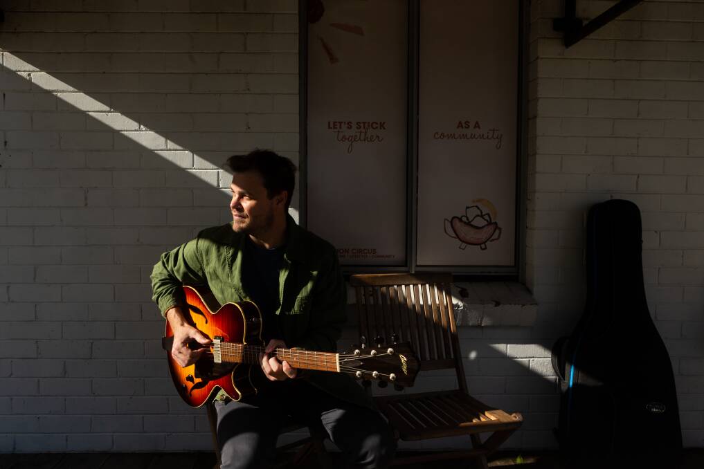 Adam Miller released his eighth solo album this week. Picture by Jonathan Carroll