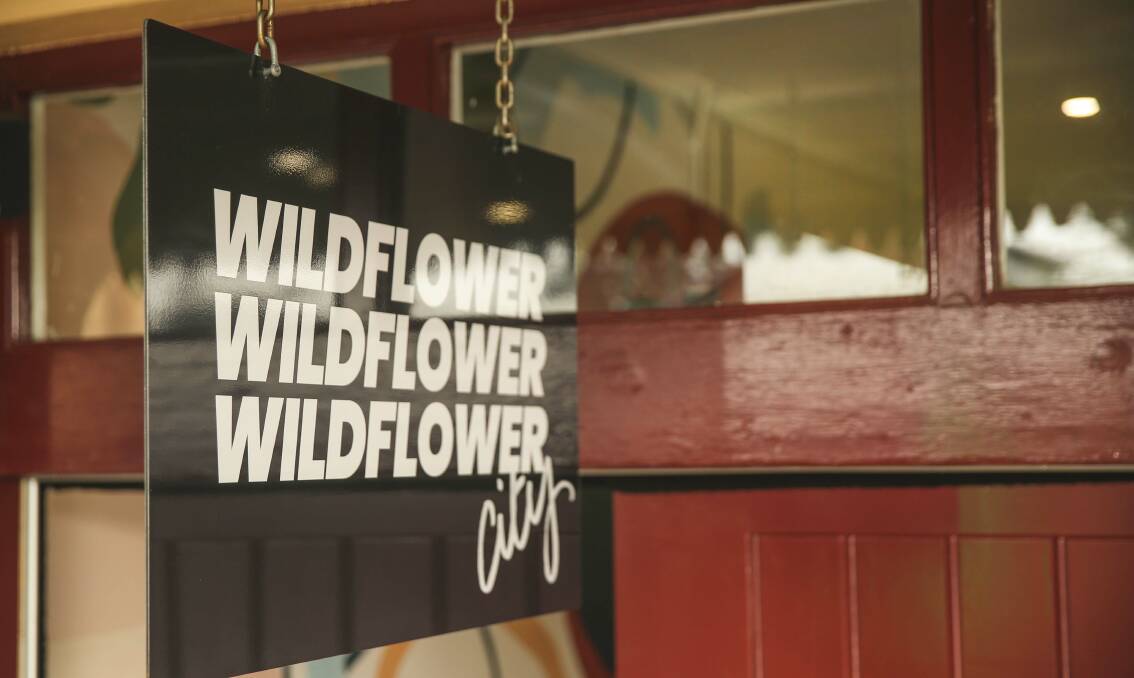 Strong branding: Wildflower City version.
