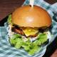 TASTY: The Korean chicken Burger at Norma's Bistro at Alder Park Sports Club in New Lambton. Pictures: Peter Lorimer.