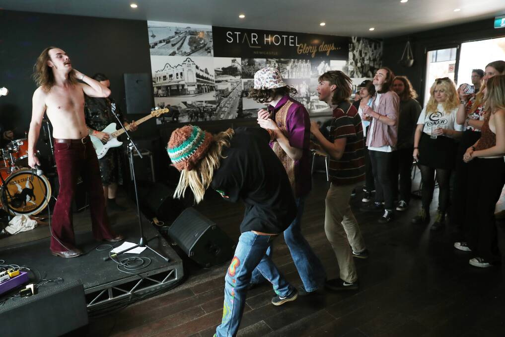 The Torpedoes at The Star Hotel during West Best Bloc Festival. Picture by Peter Lorimer