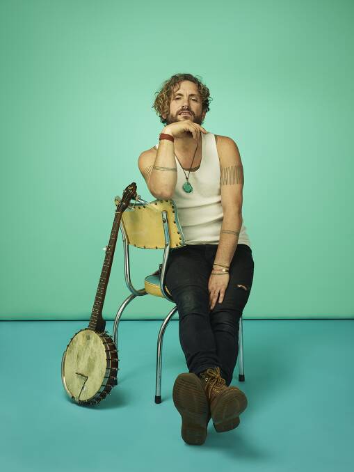 He's done it all: John Butler plays a variety of instruments on the album, including guitars, drums and synthesizers..