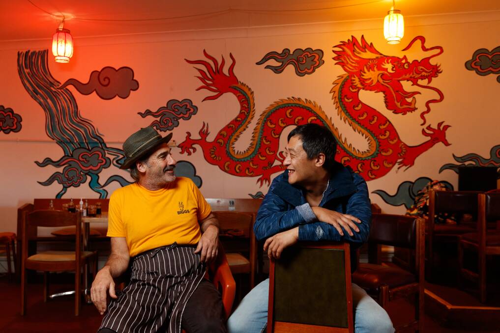 Hua Fan and Matt McFarlane of Franky's: It's noodles, dumplings and music and it has evolved over time. Fan looks after the food and McFarlane brings the atmosphere. Picture: Max Mason-Hubers
