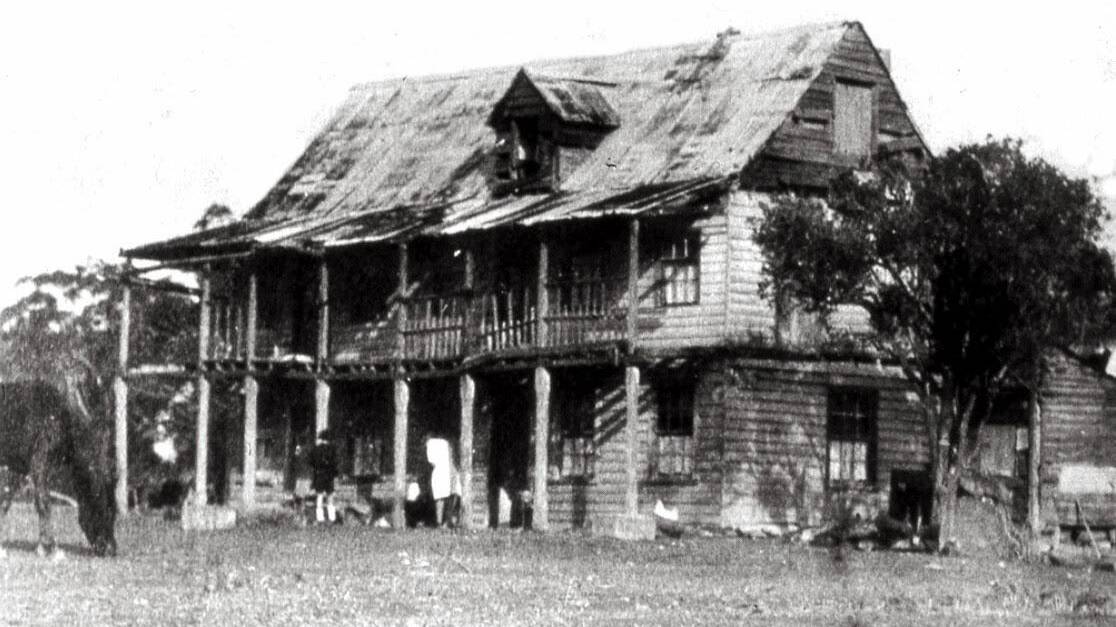 Long gone: Biddaba, Jonathan Warner’s house was a local landmark for 100 years.