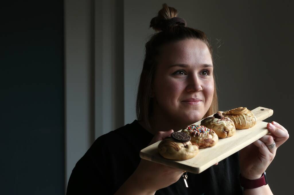 Success: Chunky Boiz founder and biscuit maker Ange McArthur.