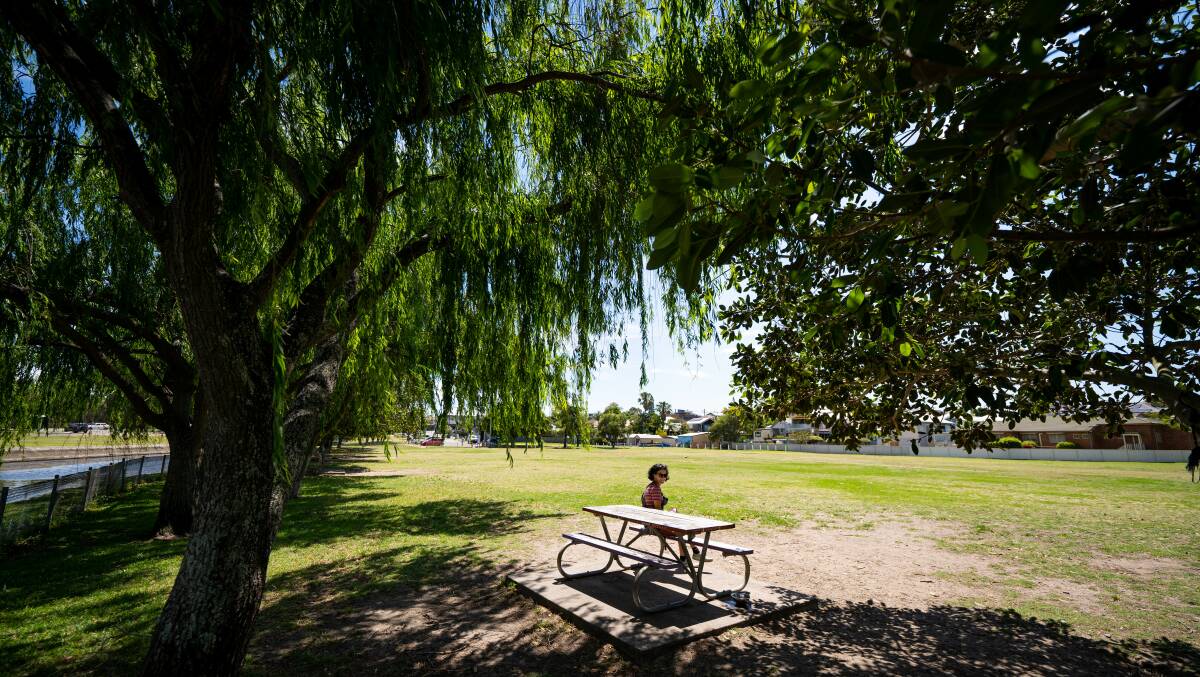 Peace of mind: Open space complements the urban feel of the suburb. Picture: Mick Ross