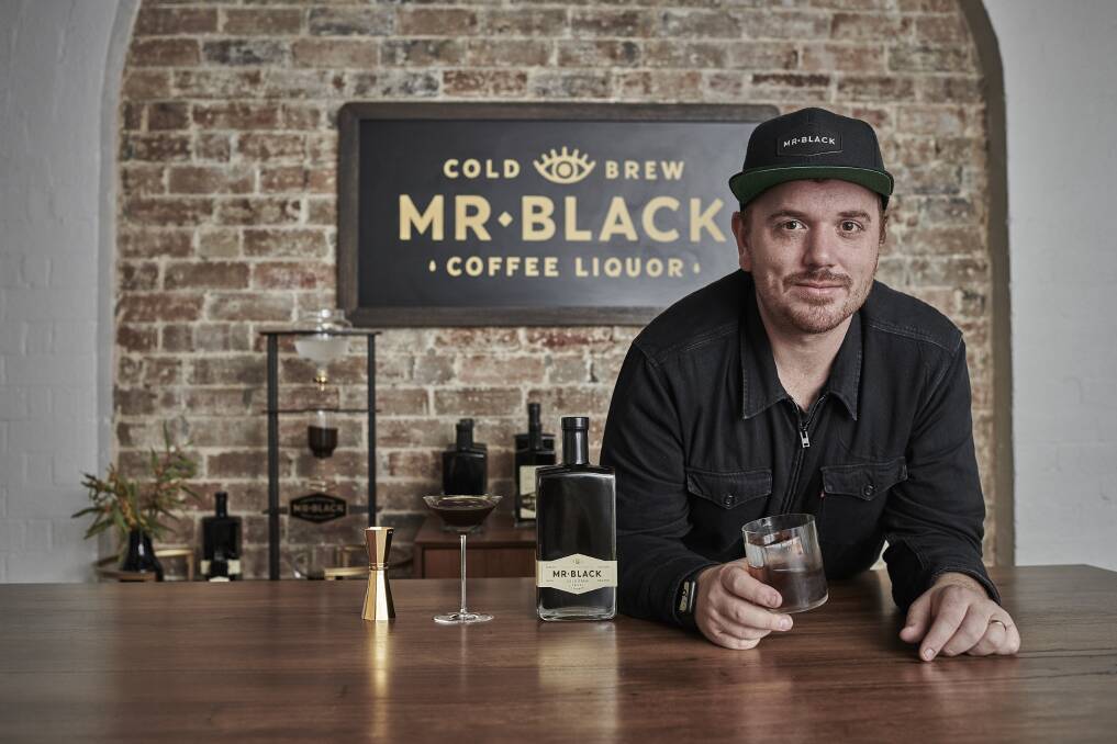 Ahead of his time: Tom Baker, co-founder of Mr Black coffee liqueur, distilled in Erina, on the Central Coast.
