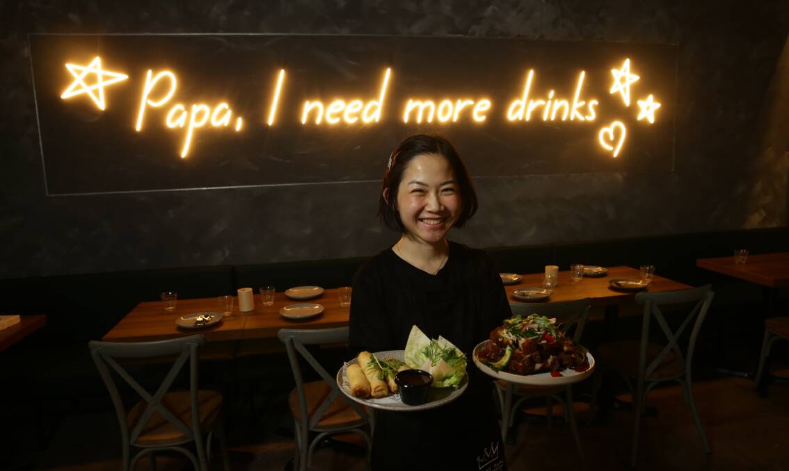 EAST END ENERGY: "I love Asian food," says Oh My Papa owner Pawarisa Lertaromrat. Pictures: Jonathan Carroll
