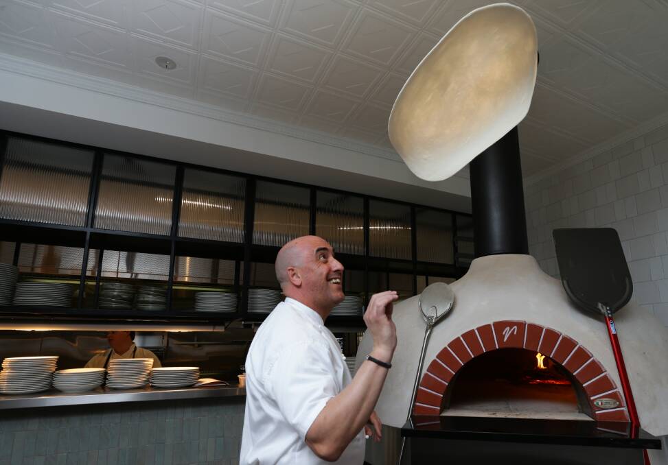  Real deal: Pizza chef Franco Malgioglio. 