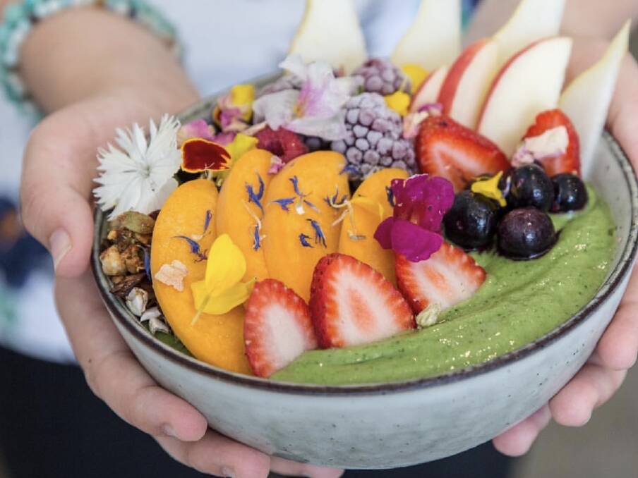 oh la la: A smoothie bowl from Mama P's.