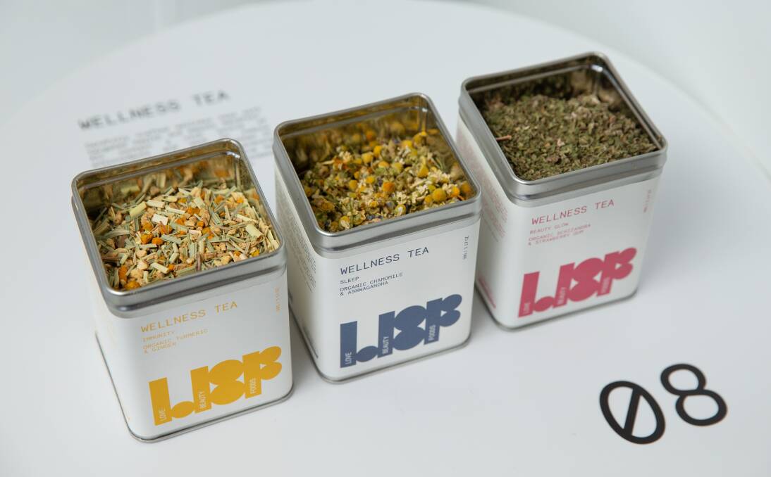 consider package-free options: Like this range of teas from Newcastle company Love Beauty Foods. Picture: Marina Neil