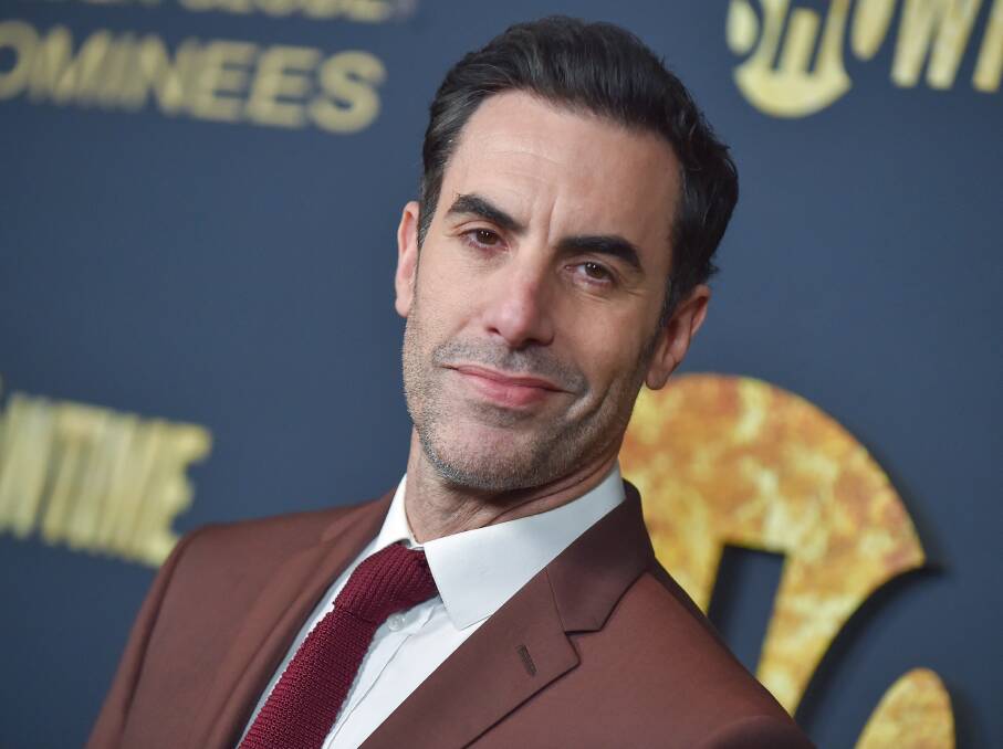 Could it be his year: Sacha Baron Cohen is much more than Borat, and has a chance for an Oscar this year.
