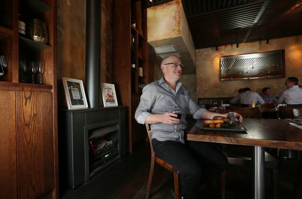 WARM WELCOME: Tony Dart is the owner of Merewether's Burwood Inn. Picture: Simone De Peak