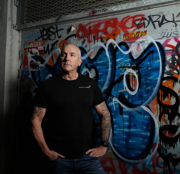 New life: "As much as I never want to live through it again, I'm so grateful for going through it," says Craig Semple of his breakdown and recovery. Picture: Jonathan Carroll