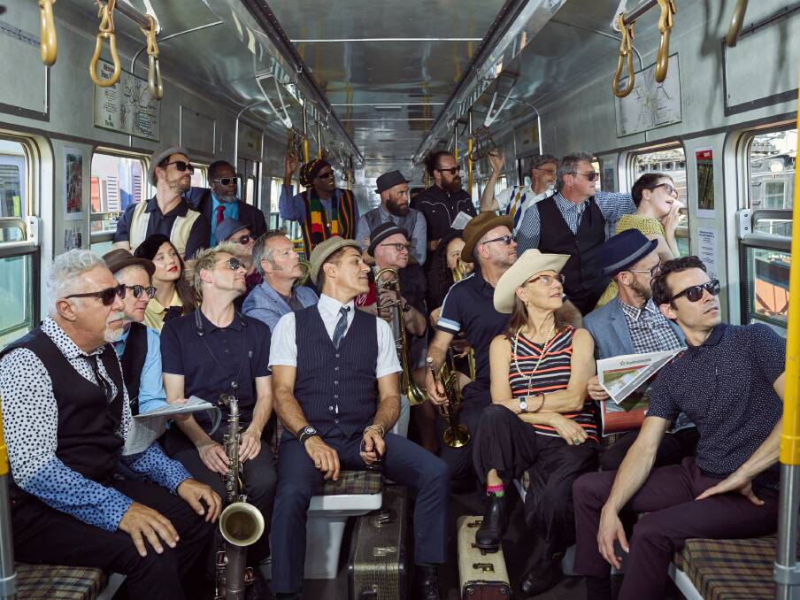 FULL CARRIAGE: The Melbourne Ska Orchestra won Best World Music Album at the ARIAs last month. 