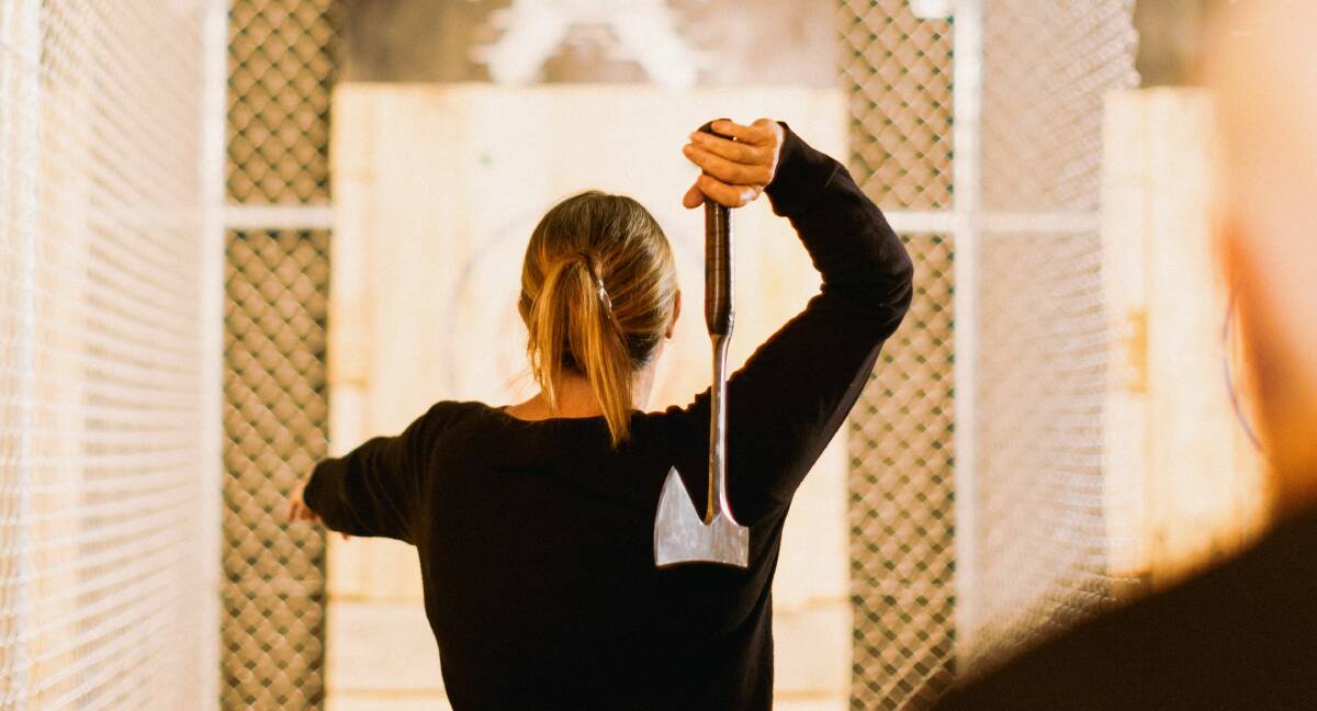 MANIAX has brought the exhilarating sport of axe throwing to Newcastle. Its latest venue, in King Street, opens this coming week.