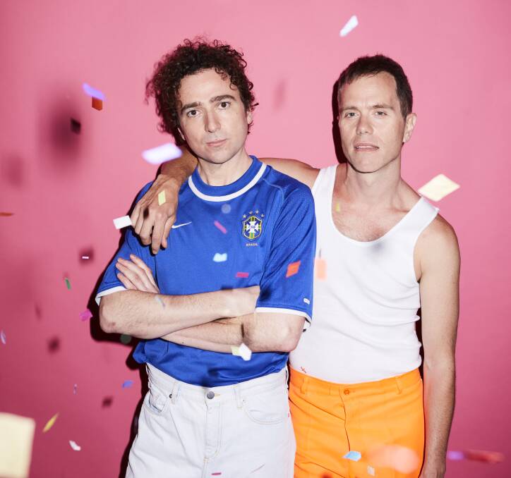 Headliners: The Presets will be the last on the main stage. Picture: Ben Sullivan
