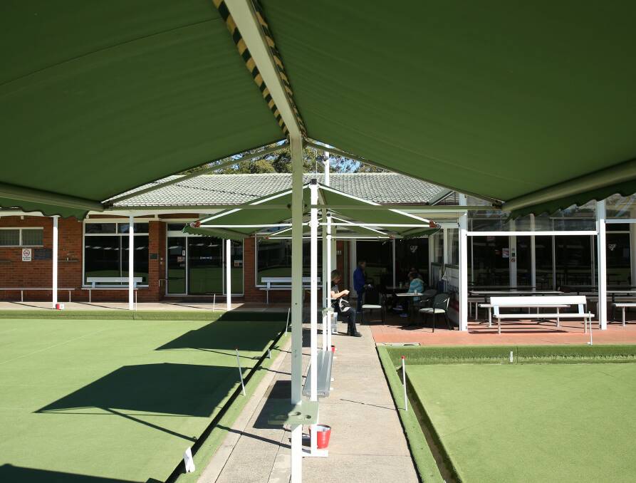 Still bowls: The club offers a recreational opportunity.
