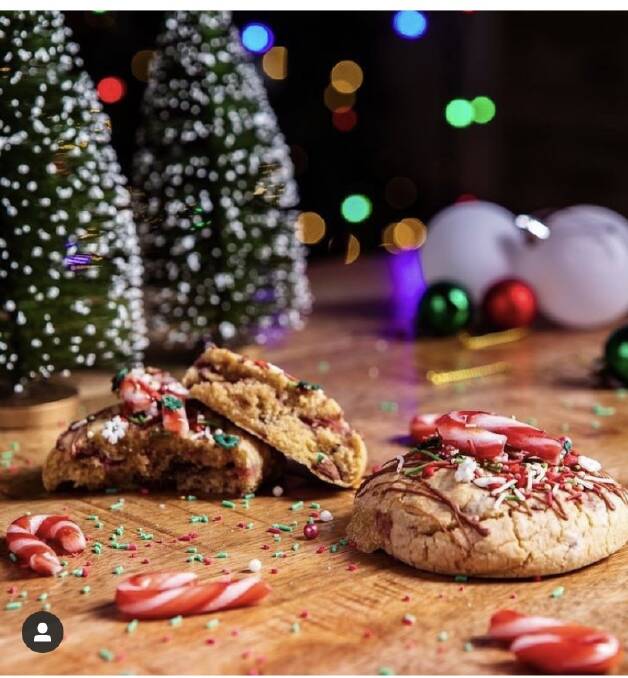 Chunky Boiz Cookie Co has created a range of festive-themed treats.