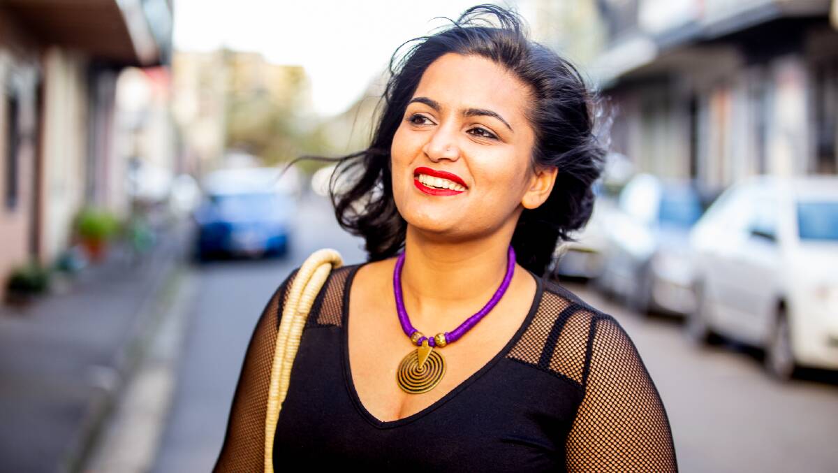 Passionate: Shivangi Maheshwari is excited about her new fashion company, The Colour Bug. Pictures: Mitch Lee