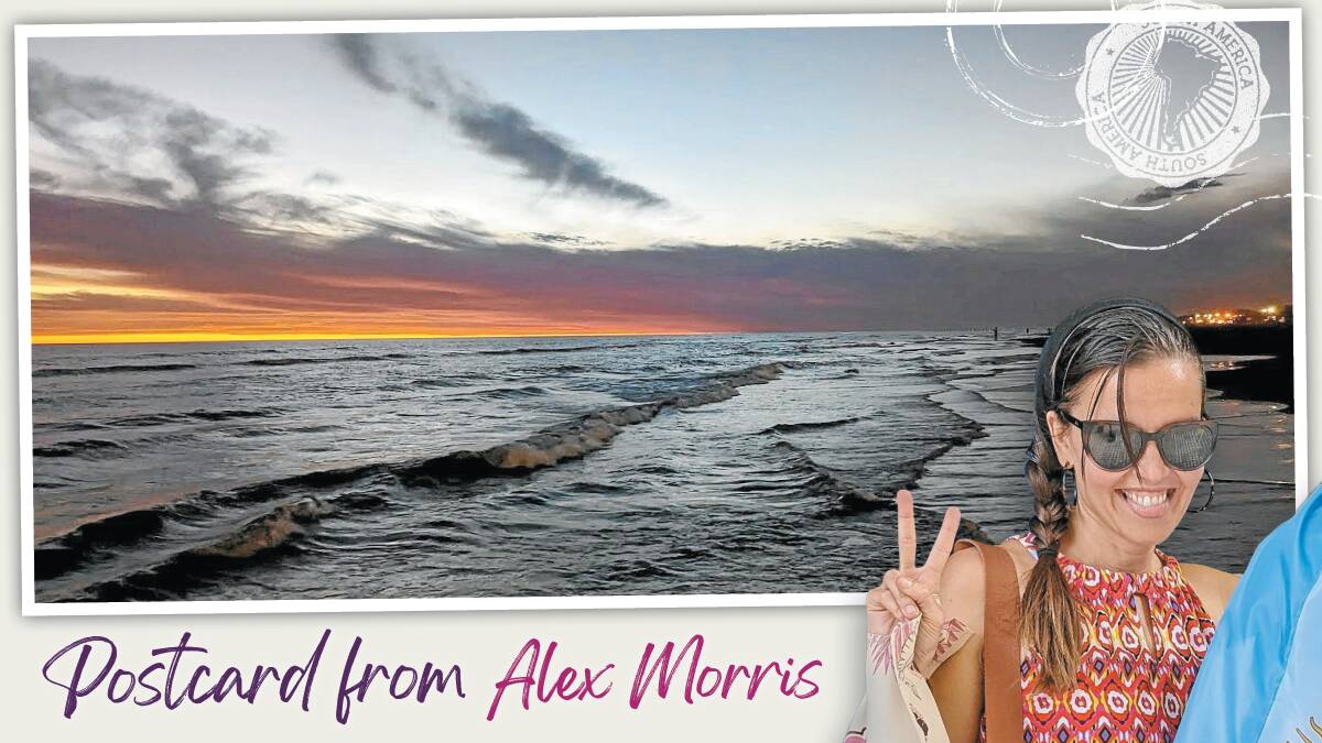The southern facing beach at Monte Hermoso is the one of the few places in all of Argentina where you can watch the sun rise and set. Picture by Alex Morris