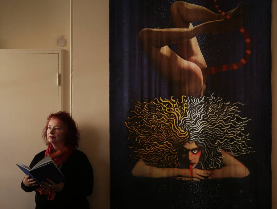 Deborah Kelly at The Lock Up where her Creation exhibition is currently showing. Picture by Simone De Peak
