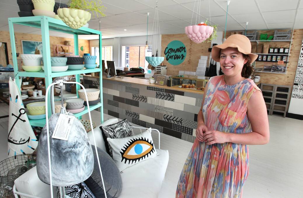 Lauren Henry at her Belmont store in December 2014 shortly after opening it. Picture by Phil Hearne