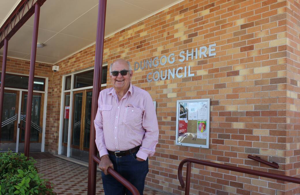Dungog mayor Cr John Connors at the council chambers this week. Picture: Michelle Mexon
