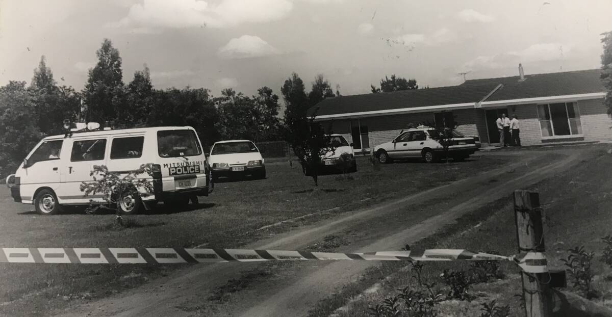 The scene of a triple murder at Evandale in 1989. Picture: Neil Richardson