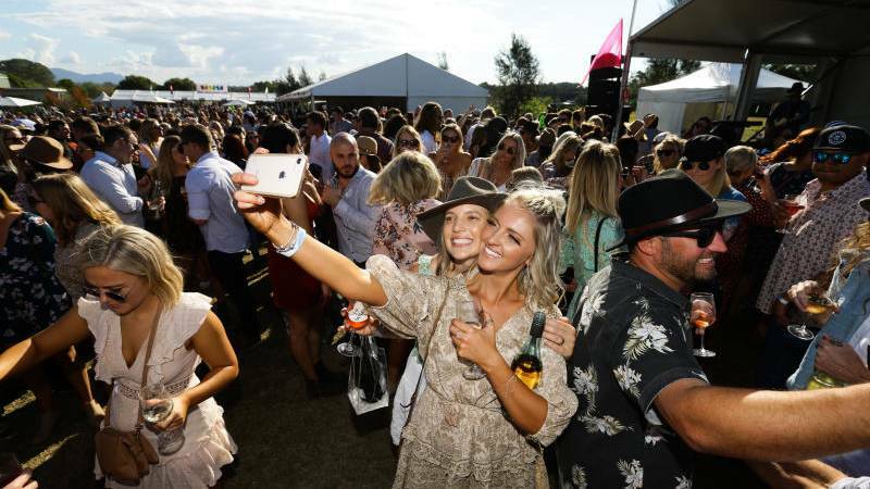 SUSPENDED: The Lovedale Long Lunch traditionally attracts thousands of visitors across seven venues over two days. Picture: Jonathan Carroll