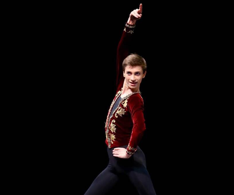 STEPPING OUT: Belmont dancer Brayden Gallucci, 16, will hope to turn influential heads when he competes in the prestigious Prix de Lausanne in Switzerland next month.