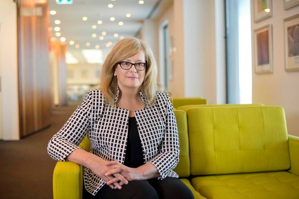 THREE MORE YEARS: Professor Caroline McMillen has been reappointed vice-chancellor of the University of Newcastle until 2019.