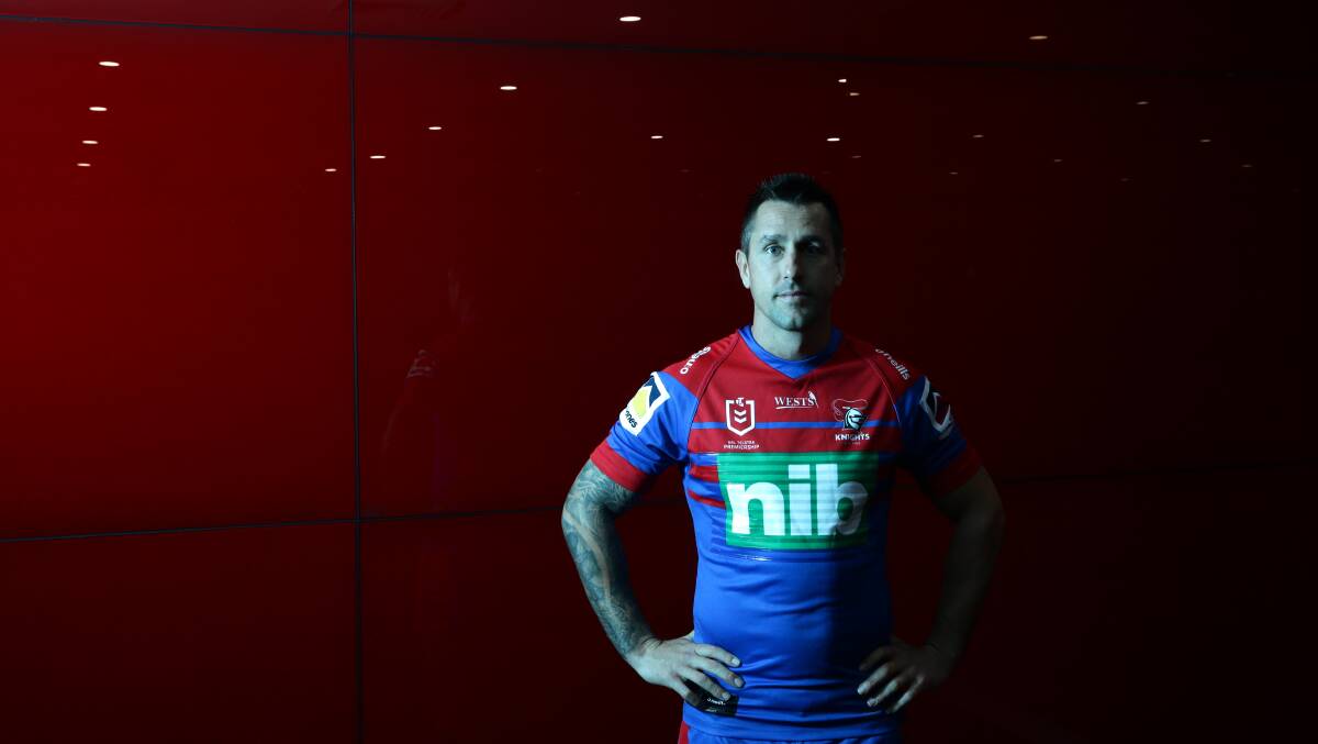 Mitchell Pearce could emerge as a target for the Raiders. Picture: Jonathan Carroll/Newcastle Herald
