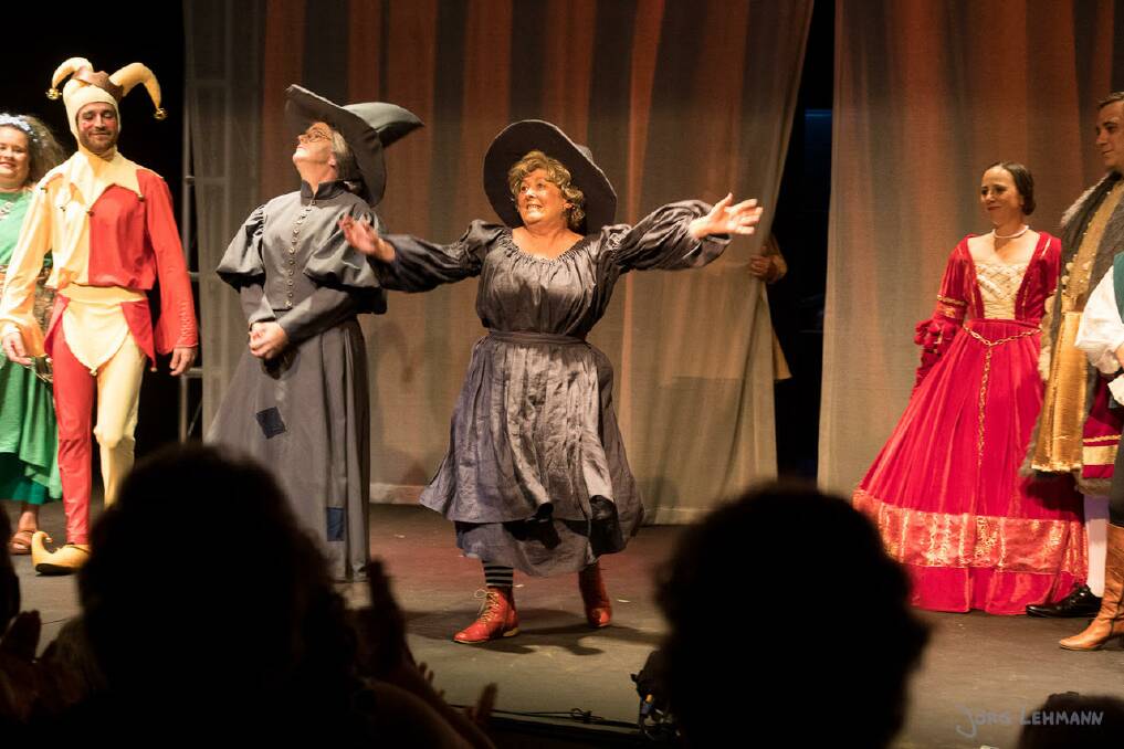 THEATRE REVIEW Wyrd Sisters, Newcastle Theatre Company, Sunday February 13 Newcastle Herald Newcastle,