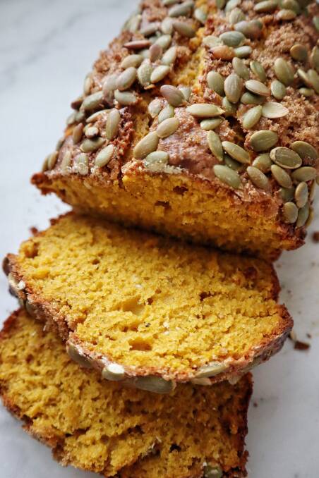 TASTY: At home and bored? Try this Spiced Pumpkin Loaf Cake recipe by Reece Hignell.