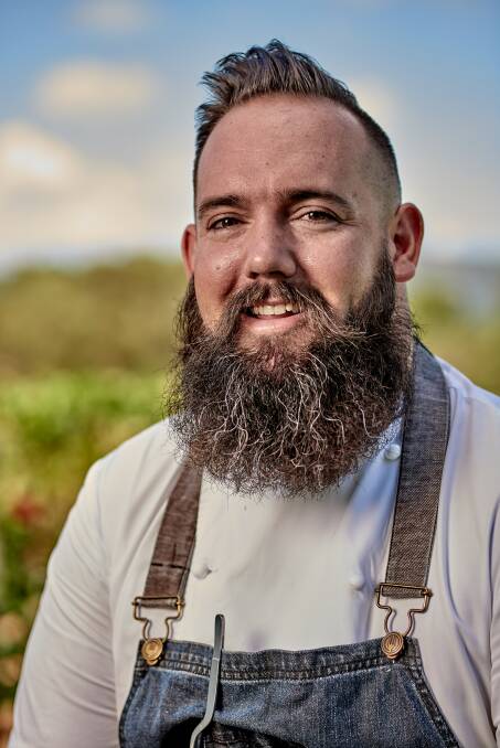 WINNING FANS: Shayne Mansfield, head chef of Restaurant Botanica at Spicers Vineyard Estate in Pokolbin. Picture: Supplied