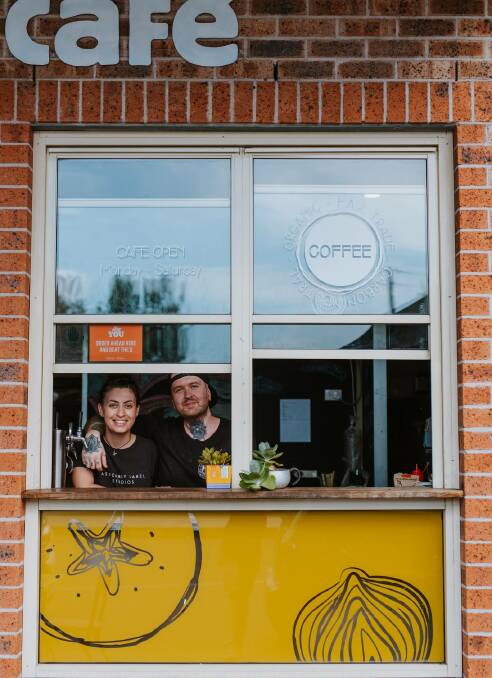 EXCITING: Organic Seed Cafe is closing but Jared Phillips, right, is starting a new vegan venture with fellow chef Colin Greengrass. Picture: Supplied