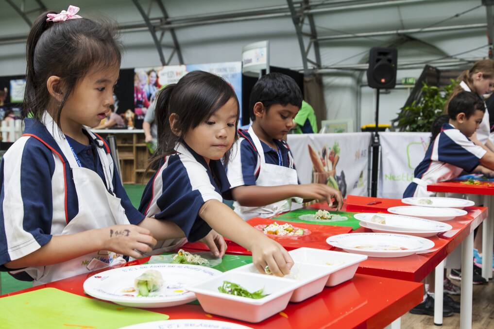 HEALTHY START: Get Kids Cooking is a new addition to the Newcastle Regional Show program (March 1 to 3). Picture: Supplied