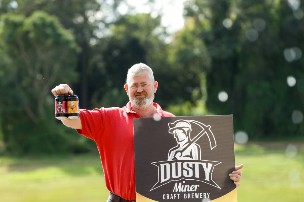 CHECK IT OUT: Craft brewer Stuart Duff, of Dusty Miner, will be at Maitland Taste Deconstructed this weekend. Picture: Jonathan Carroll