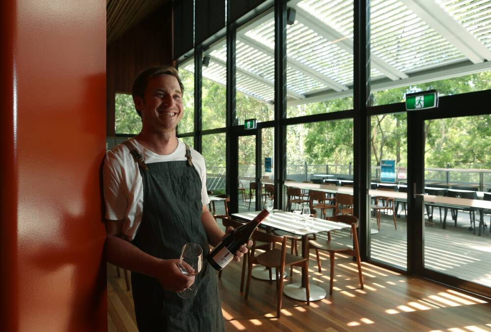 NEW VENTURE: Head chef Alex Hunter at Local Connections. Picture: Simone De Peak