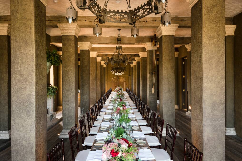 Sweetwater Estate's grand dining room