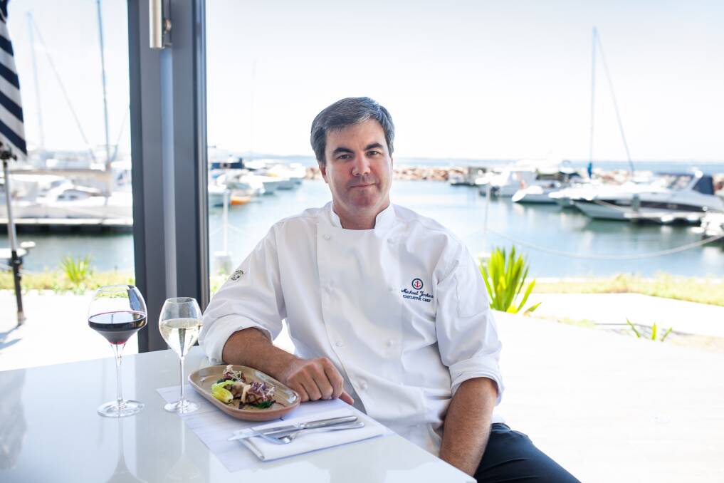 THINKING AHEAD: Michael Jenkins, executive chef at The Anchorage, is one of many lending his talents to the month-long Love Sea Food Tastes Port Stephens festival. 