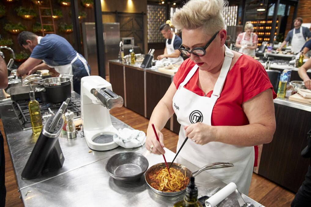 ON TRACK: Stephanie de Sousa, of Warners Bay, has survived the first elimination round on MasterChef Australia 2019. 