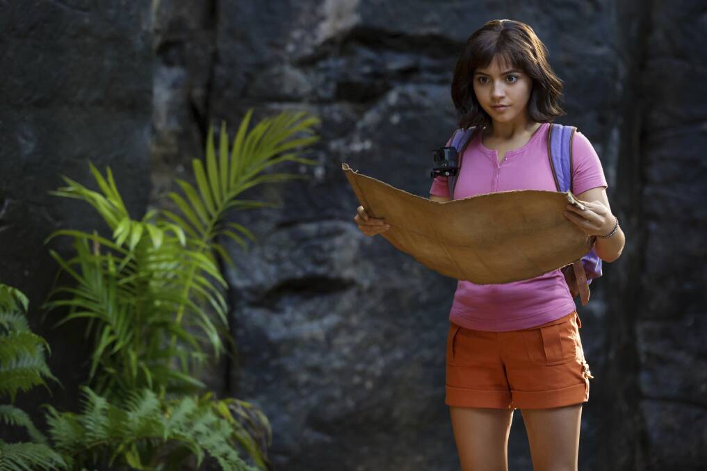 Isabela Moner as Dora The Explorer in Dora and the Lost City of Gold