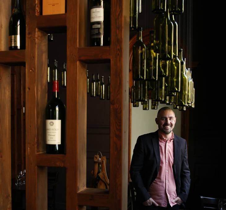 MOVING ON: Patrick Haddock, one of the owners of Reserve on Newcastle's Hunter Street. Picture: Max Mason-Hubers