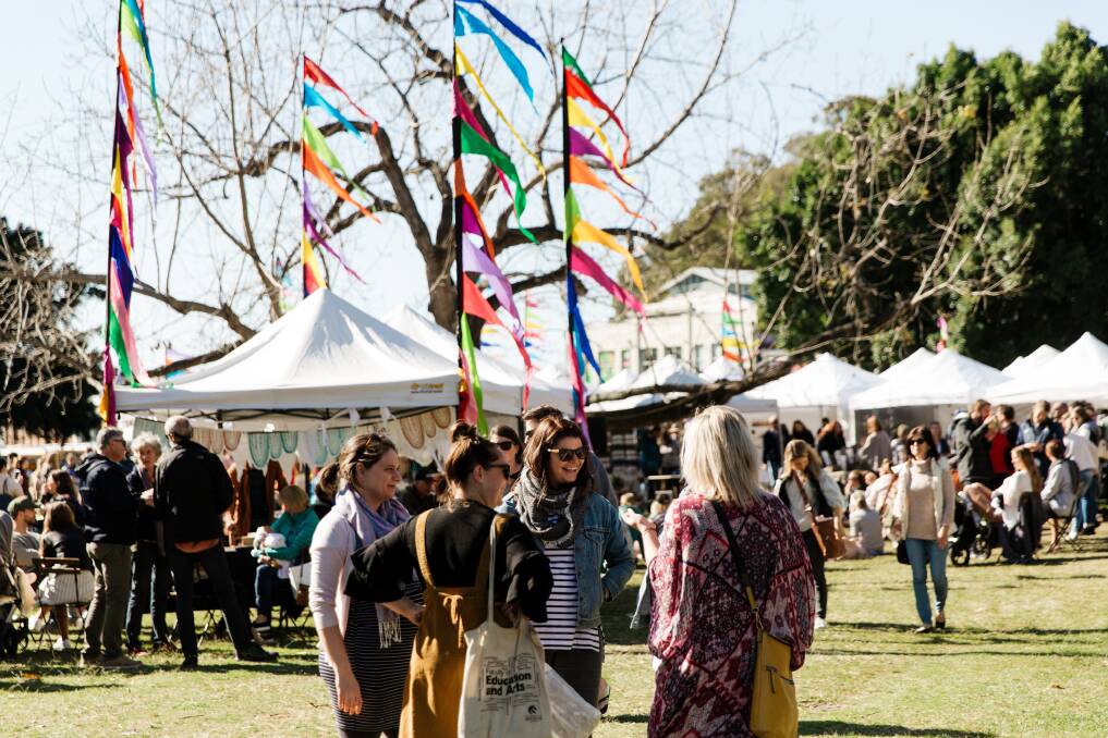 The Olive Tree Market returns to Civic Park in Newcastle this Saturday. Picture supplied