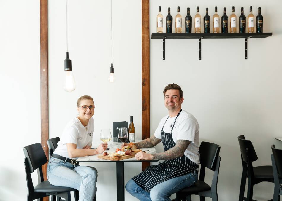 Urban Deli & Bar owners Kasia Idczak and Tim Atkinson. Picture by Max Mason-Hubers 