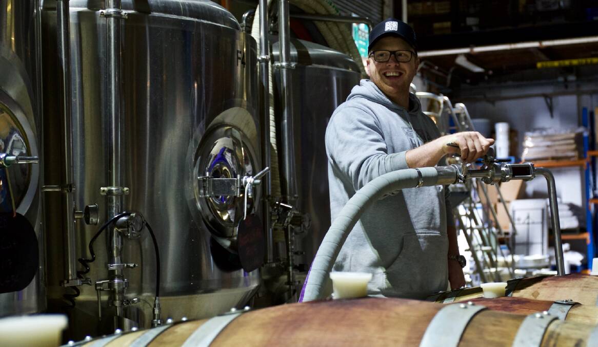 ON A ROLL: Head brewer at Hope Brewhouse, Matt Hogan, has had success at Sydney Royal Beer & Cider Show and the Craft Beer Industry awards. 