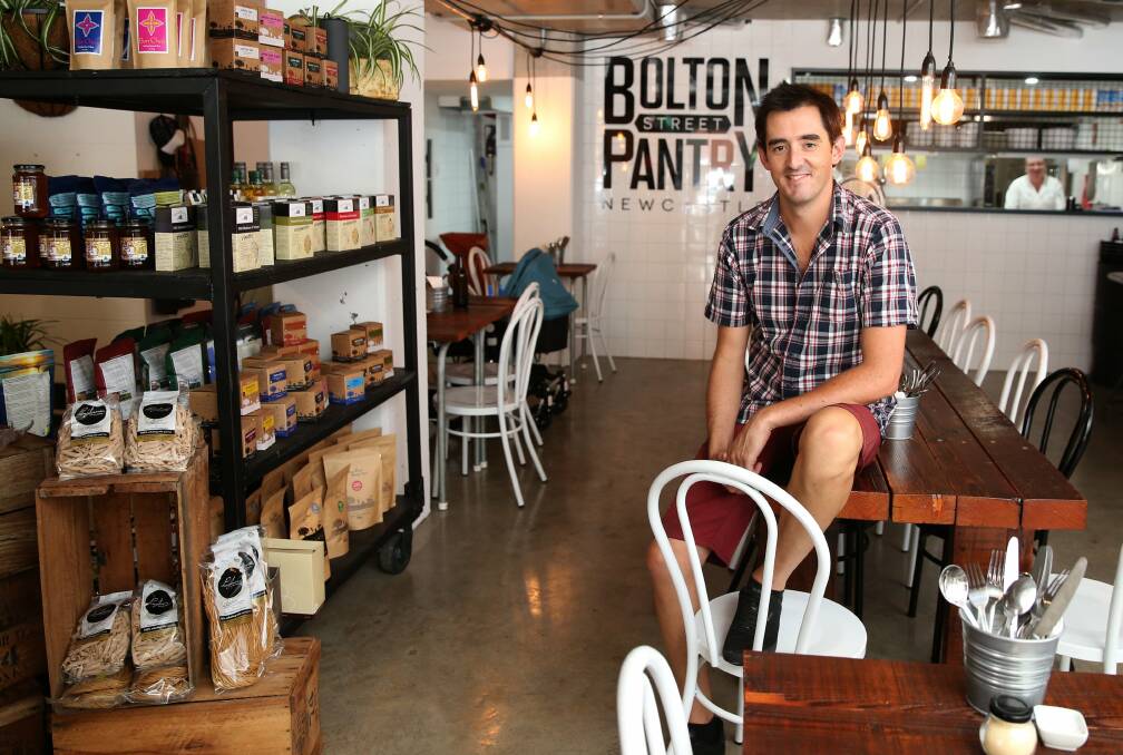 MIXED EMOTIONS: Zach Levien has sold his business, Bolton Street Pantry, to a Newcastle buyer. Picture: Marina Neil
