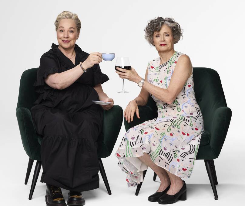 Catch Kaz Cooke and Judith Lucy's Menopausal Night Out show at Newcastle City Hall on May 18. Picture by Nicole Reed